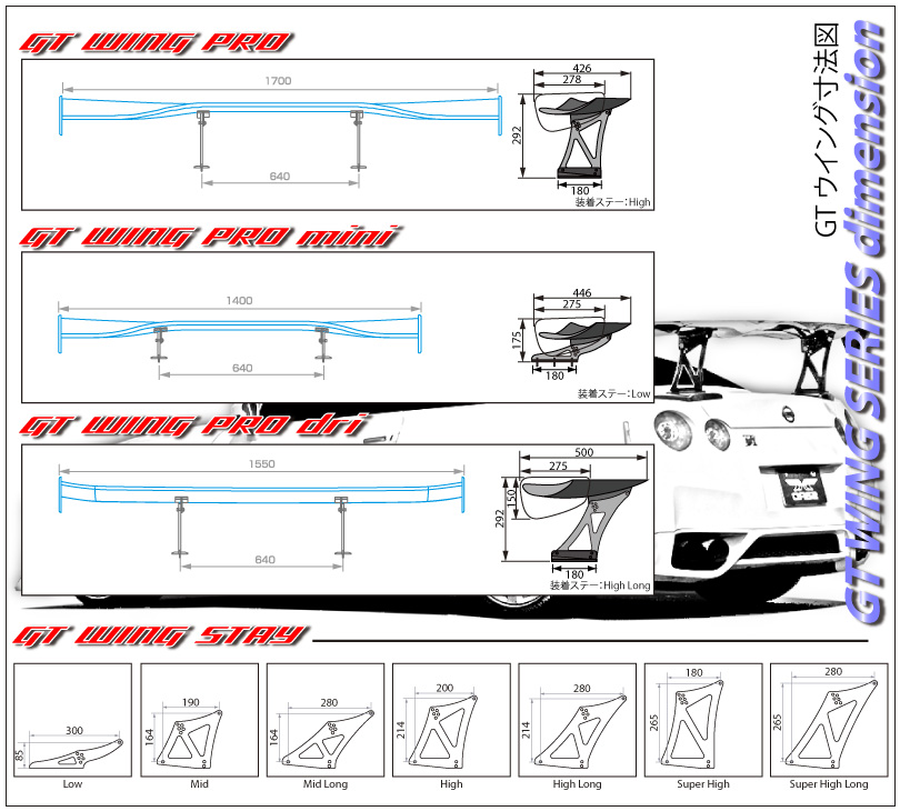 SARD :: GT WING 汎用タイプ